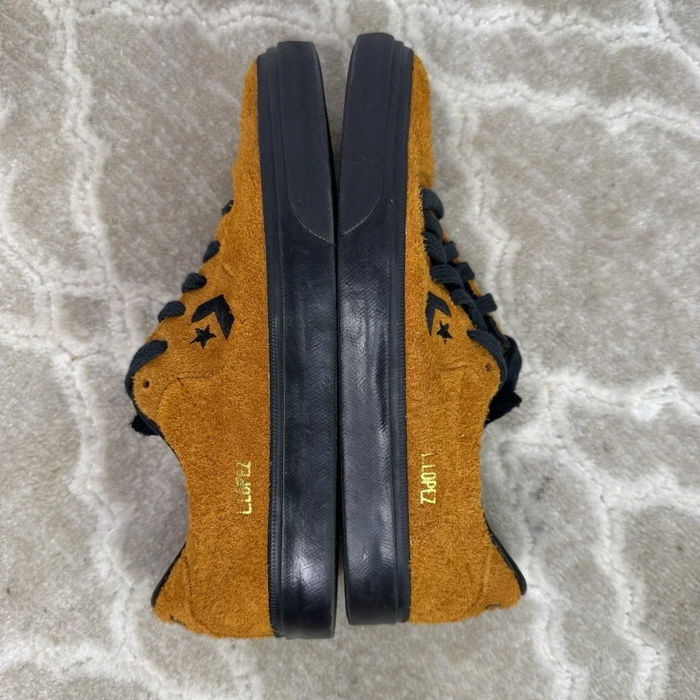 Converse Louie Lopez Pro OX Amber Sepia/Black/Black Unisex Mens 4/‎ Womens 5.5